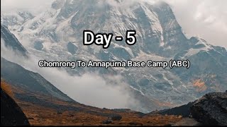 Chomrong To Annapurna Base Camp Trek Epic Himalayan Journey Moonverse