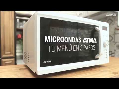 Microondas Atma | Tu menú en dos pasos - YouTube