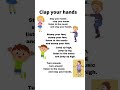 Clap Your Hands Rhyme ChuChuTV Shorts Rhymesforkids Ytshorts Childrenssong Nurseryrhyme