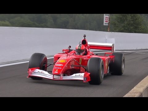 Ferrari Formula 1 V10 PURE EXHAUST SOUNDS!!