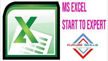 MS Excel 2010 full tutorial Urdu /Hindi | Starter to Expert | Future Skills Pak