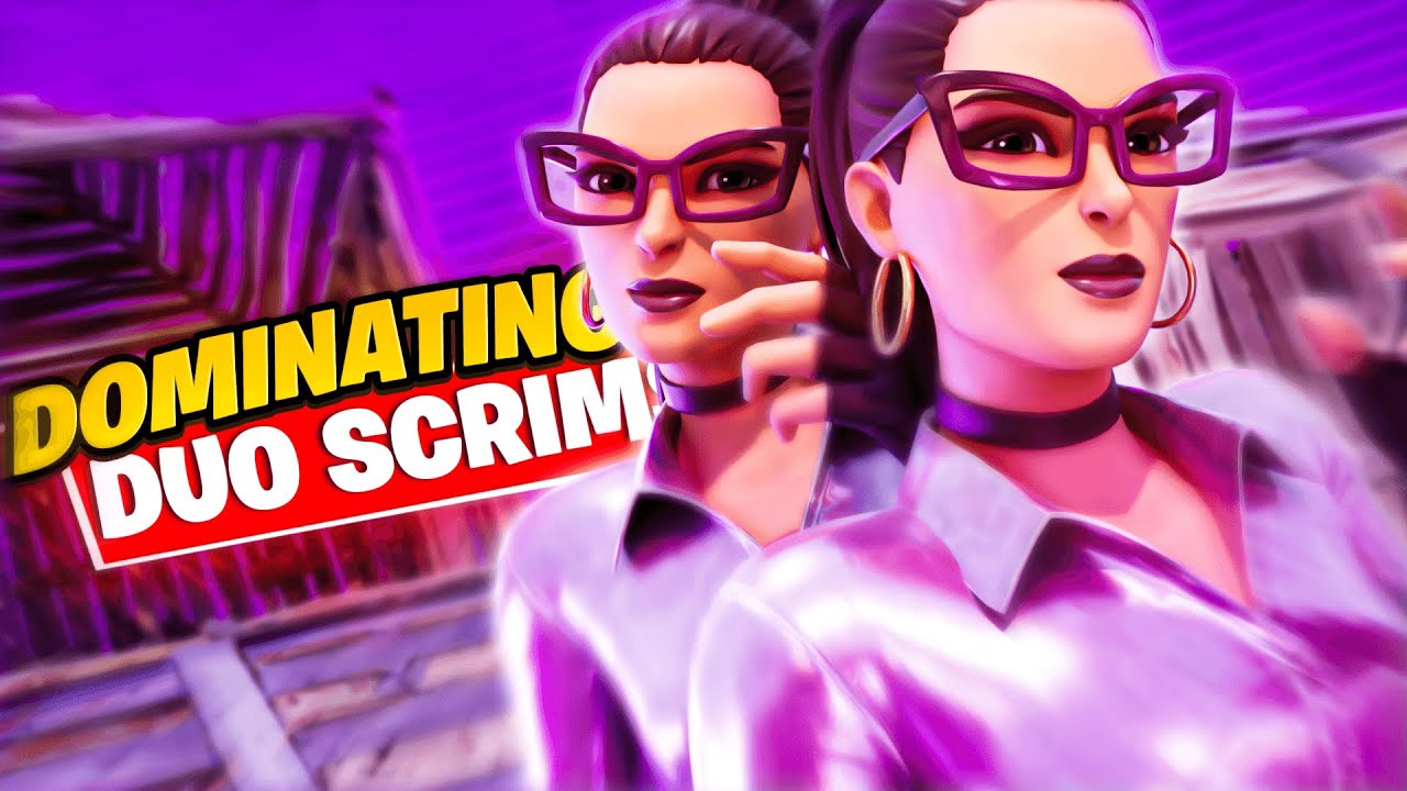 DOMINATING Pro DUO Scrims w/ Solary Floki