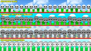 Mix All Together Characters In Sprunki Sprunki 1996 Vs Sprunki Ultimate Deluxe Vs Sprunki But S...