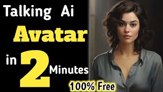 Create Talking Ai Avatar in 2 min for free using Ai Tools
