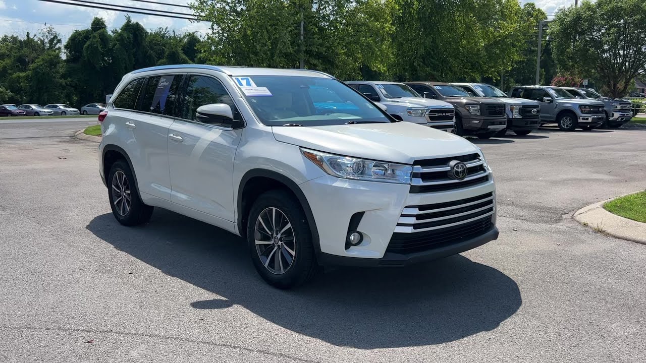 2017 Toyota Highlander XLE Murfreesboro, Nashville, Cookeville ...