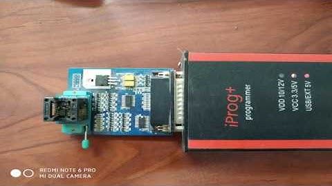 ford fiesta 1997 1.25 read eeprom by iprog