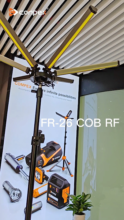 best friend on camping FR-26 COB RF camping light #conpex