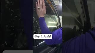 How to tint windows in 5 easy steps! How to tint windows in 5 easy steps!