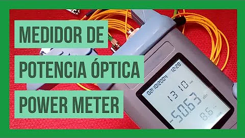 Como medir a internet de fibra óptica?