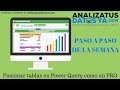 Fusionar tablas con Power query