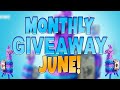 It&#39;s Time for a June Giveaway !