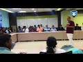 Fourth industrial revolution awareness by dr sahid cholayil for hindustan university students