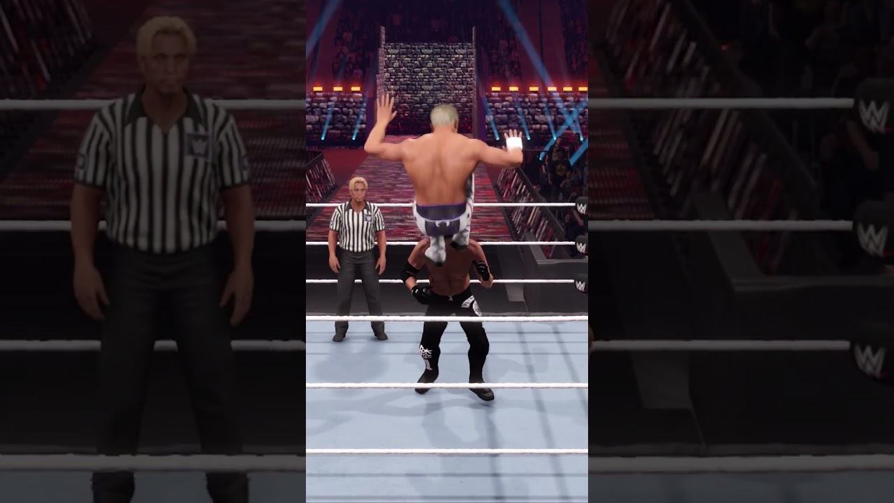 Springboard Dropkick by Cody Rhodes to AJ Styles Legend Difficulty