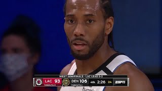 Kawhi Leonard | Clippers vs Nuggets 2019-20 West Conf Semifinals Game 6 | Smart Highlights