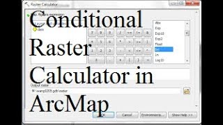 How to Write and Execute Conditional (Con) Raster Calculator in ArcMap 10.5: Emmisivity Calculation