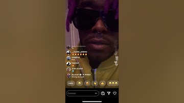 Lil Uzi Vert on Instagram Live [12/21/2020]