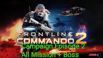Frontline Commando 2 Campaign Episode 2 All mission