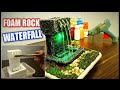 Mini Waterfall Garden With Styrofoam - (Amazing tabletop water fountain)