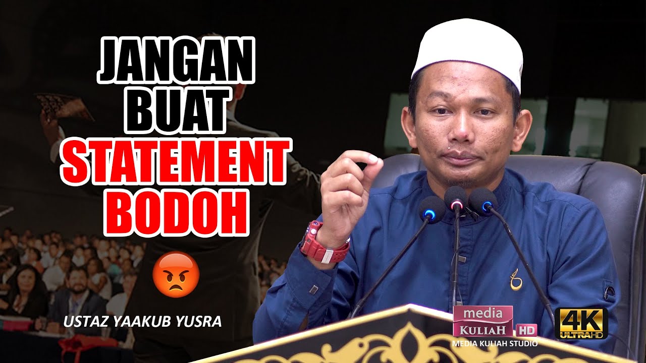 Ustaz Yaakub Yusra - Tak Tutup Aurat Tapi Boleh Pergi Umrah? 🤔