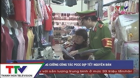 Tăng cường công tác PCCC dịp Tết Nguyên đán