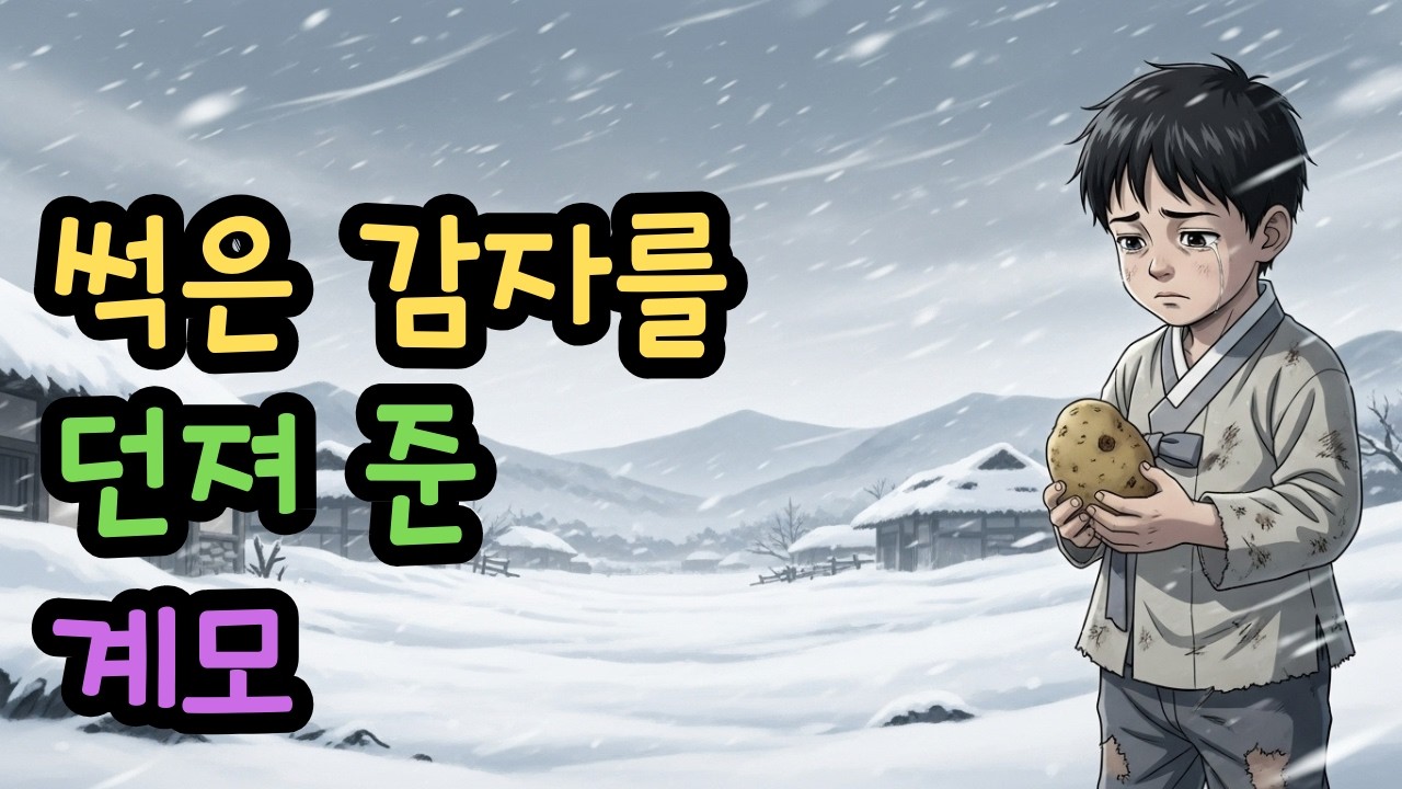 한겨울 눈보라 속, 10살 전처 자식을 사지로 내몰며 계모가 손에 쥐여준 '이것' | 전기수의 보따리 | 조선 야담 · 설화 · 민담 · 옛날이야기 · 오디오북 · 사연