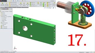 SolidWorks Tutorial | Stirling Engine | 17.Stand