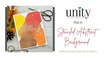 Unity Quick Tip: Stenciled Abstract Background