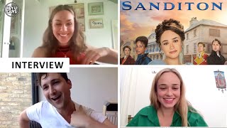 Sanditon Season 2 - Rose Williams, Ben Lloyd Hughes & Eloise Webb on the romance & drama of the show