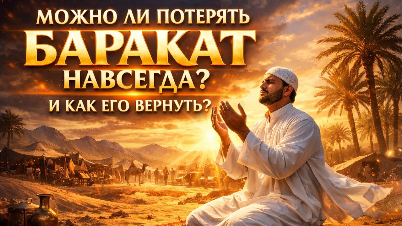 Можно ли потерять баракат навсегда? И как его вернуть