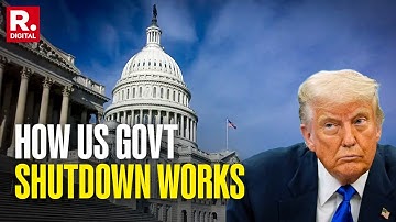 US Government Shutdown: What It Means & How It Works? | Donald Trump