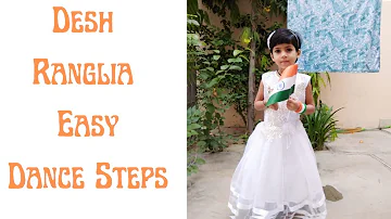Easy dance steps on Desh Rangila song🇮🇳