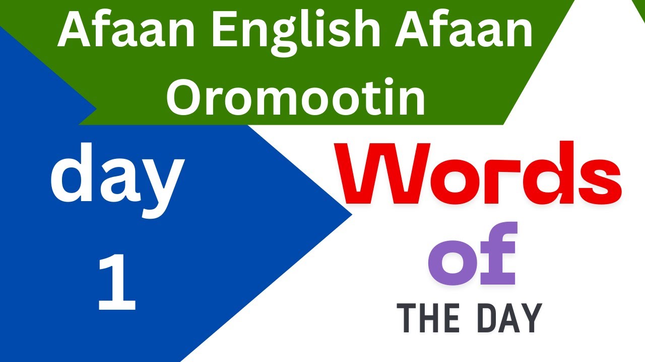 barumsa afam english Word of the Day | Generous & Confident | Learn English   