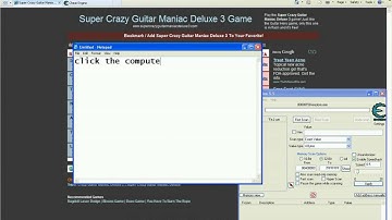 How to use cheat engine 5.5 for super crazy guitar maniac deluxe 3