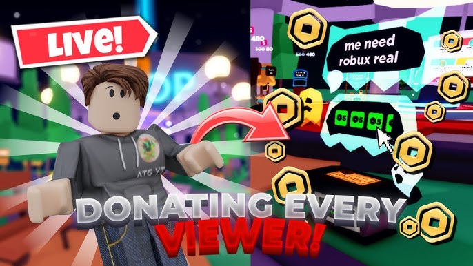 🔴Roblox Live! PLS DONATE! FREE ROBUX