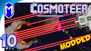 Cosmoteer - Railguns, Guardian Spikes, And Ion Beams - Lets Play Cosmoteer Abh Mod Gameplay Ep 10