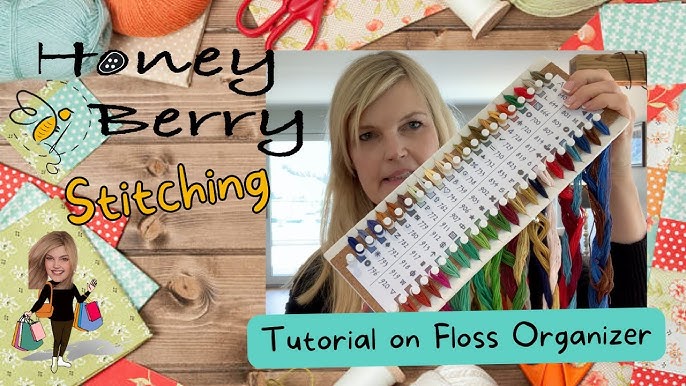 How to Use a Thread Sorter to Organize Embroidery Floss for Cross Stitch  Projects [with VIDEO] – Notorious Needle