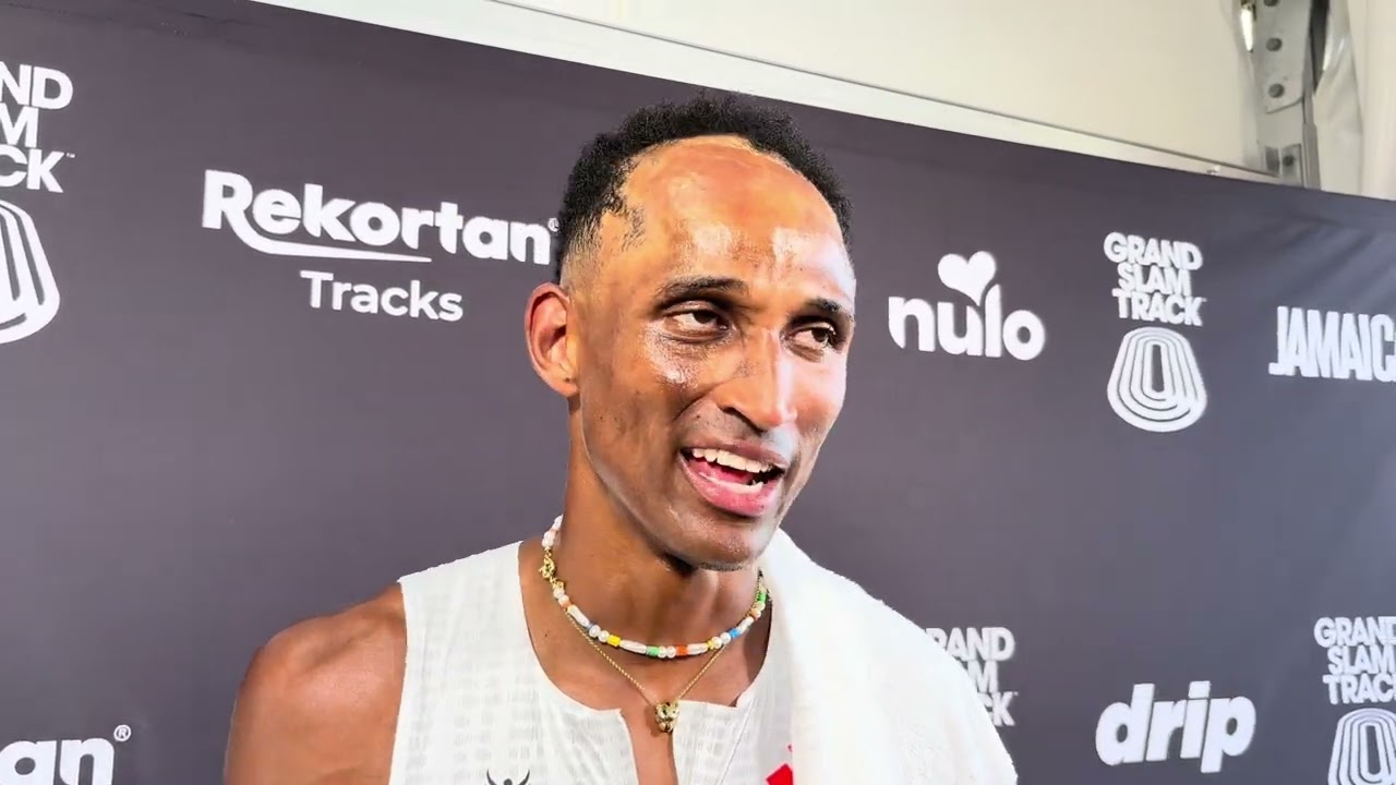 Alison Dos Santos Dominates 400mH at Miami Grand Slam, Talks Race Plan and Running into the Wind