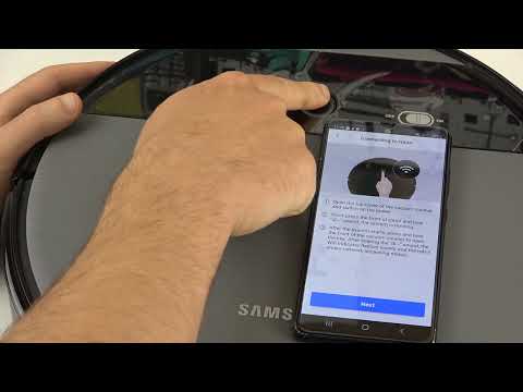 How to Add SAMSUNG POWERbot R7065 Robot Vacuum to POWERbot-e app - Pair Samsung Vacuum with App