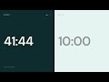 Study Timer 🍅 50/10 ×3 | Graphite Aesthetic Focus Timer (Lofi + Alarm)