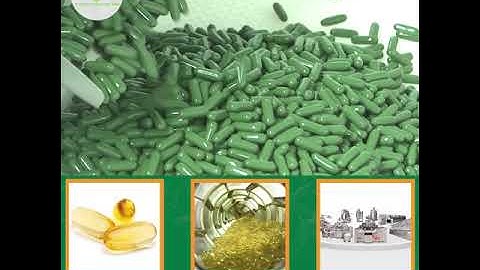 Dây chuyền viên nang mềm của Vĩnh Điển GMP