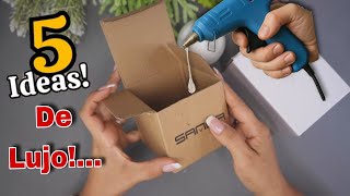 ¡MIRA COMO CREAR IDEAS ÚNICAS y ÚTILES con SIMPLES MATERIALES RECICLADOS ♻️ Amarás el Resultado 😱 