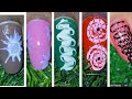 🏡💅Easy nail art designs with household items 🏡#shortviral #nails #nailart #shortsfeed #D.janavi 🥰🎊