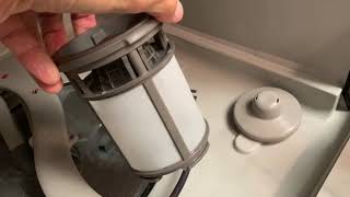 How to remove your Kenmore dishwasher filter