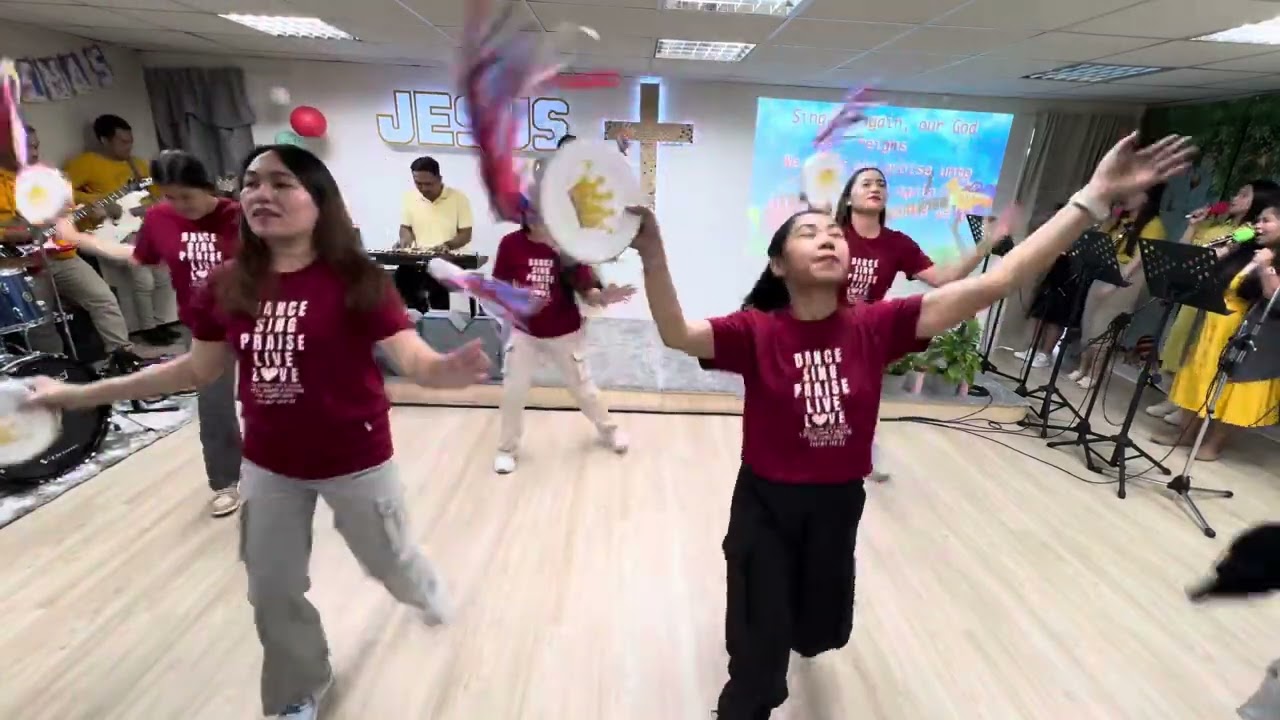 SING IT AGAIN| Planetshakers| Tambourine| JRM🇹🇼Dancers