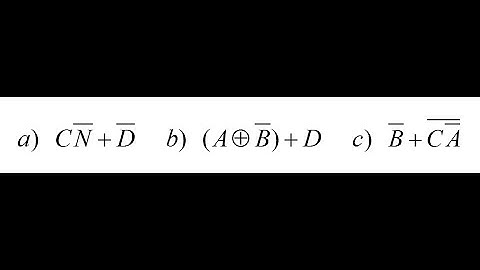 Digital Logic - implementing a logic circuit from a Boolean expression Ex 4