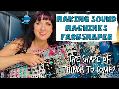 Modular Synth Jam in a Campervan! 🌈 Farbshaper Demo + DIY