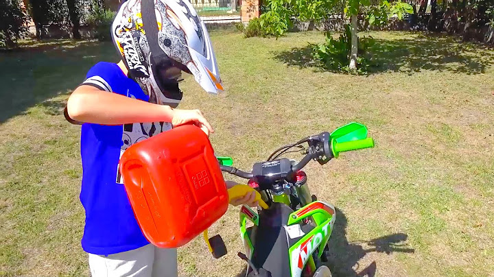 ALEX HID THE MOTORCYCLE FROM DADDY. ALEX AND ARS