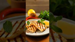 Simple Mediterranean Diet Snack - Grilled Halloumi Cheese Recipe