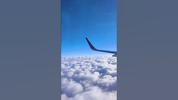 Flight flying above the Clouds #beautiful #awesome #super #video #shorts #surprise