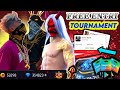 FREE FIRE LIVE TOURNAMENT GIVEAWAY ! ID CHECK REACTION ON YOUR GAMEPLAY #freefire #freefirelive
